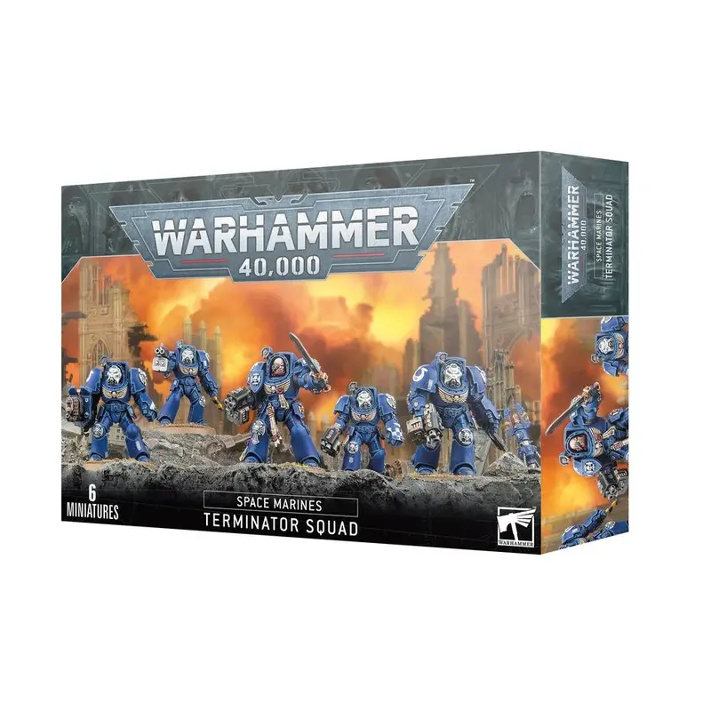 Warhammer 40k - Figuren - Space Marines - Terminatortrupp der Space Marines