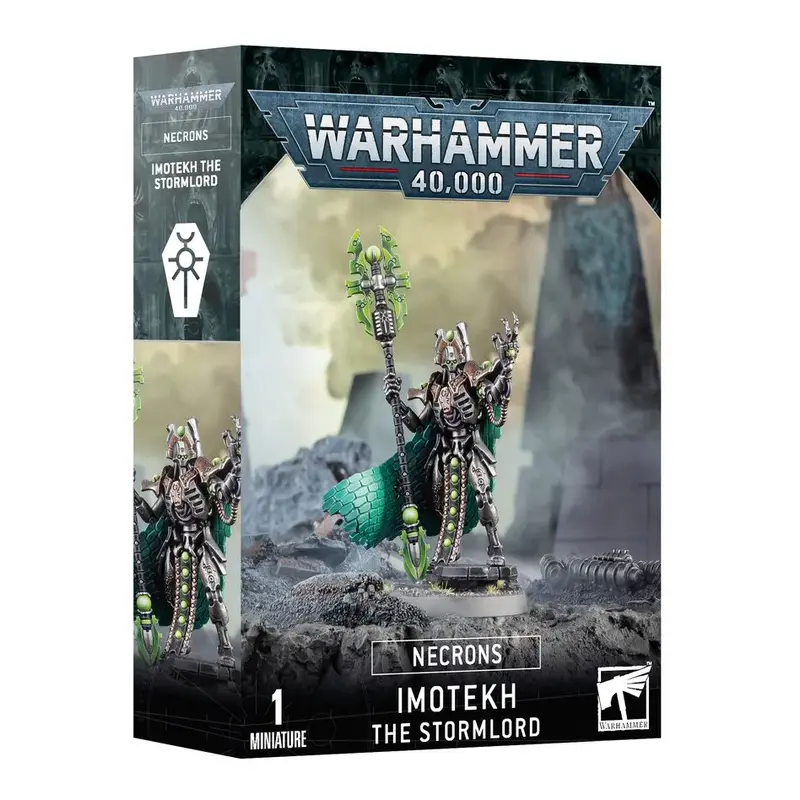 Warhammer 40k - Figuren - Xenos-Armeen - Necrons - Imotekh der Sturmherr