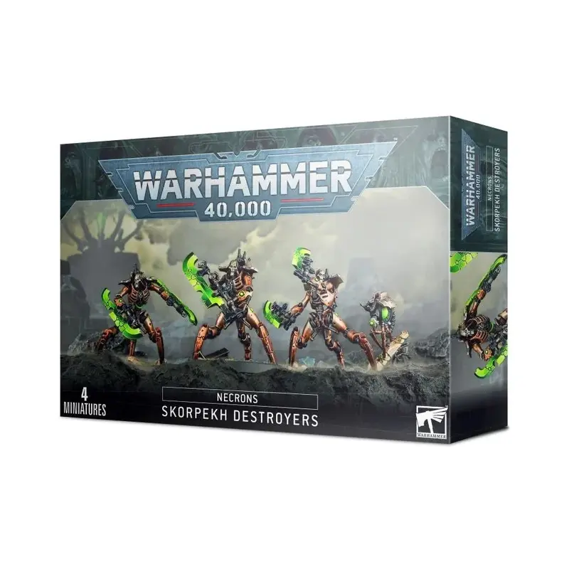 Warhammer 40k - Figuren - Xenos-Armeen - Necrons - Skorpekh Destroyers