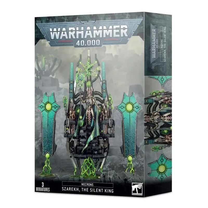 Warhammer 40k - Figuren - Xenos-Armeen - Necrons - Szarekh, der Silent King