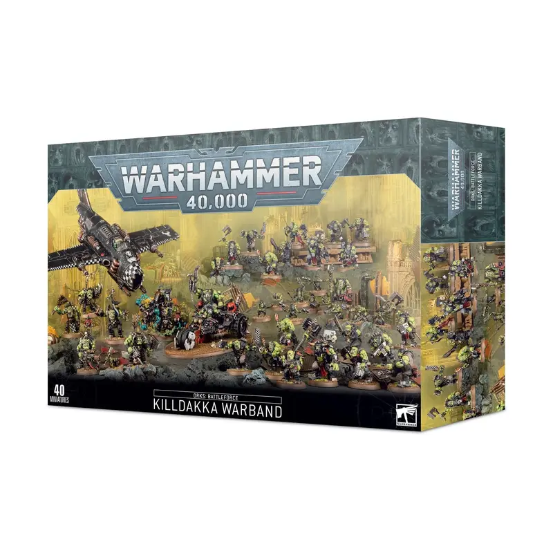 Warhammer 40k - Figuren - Xenos-Armeen - Orks - Battleforce Killdakka Warband