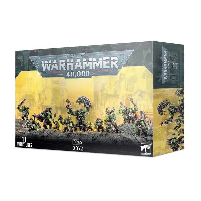Warhammer 40k - Figuren - Xenos-Armeen - Orks - Boyz
