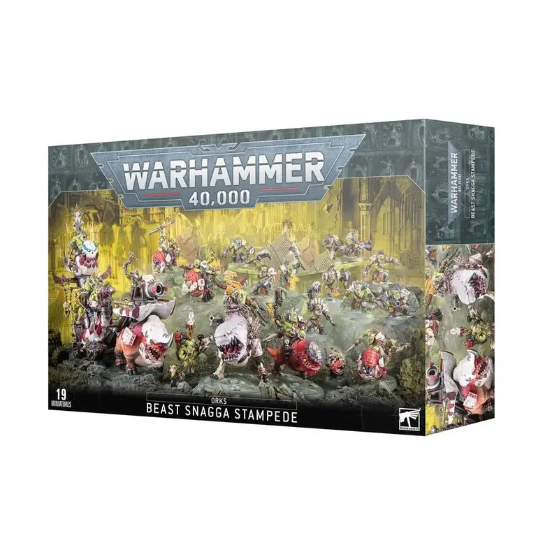 Warhammer 40k - Figuren - Xenos-Armeen - Orks - Streitmacht der Orks