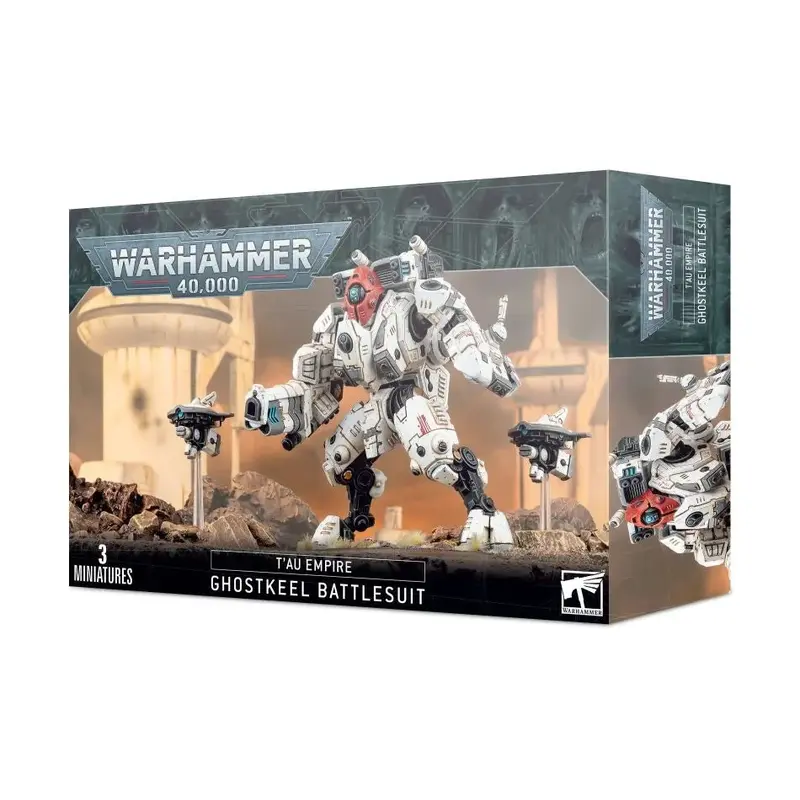 Warhammer 40k - Figuren - Xenos-Armeen - T'au Empire - Ghostkeel Battlesuit