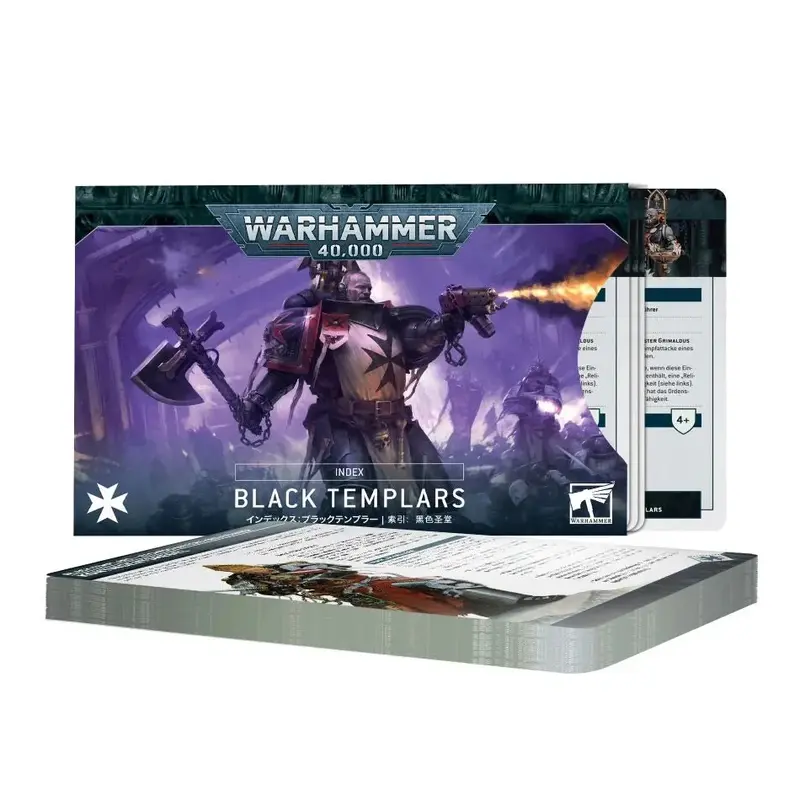 Warhammer 40k - Index - Black Templars - DE