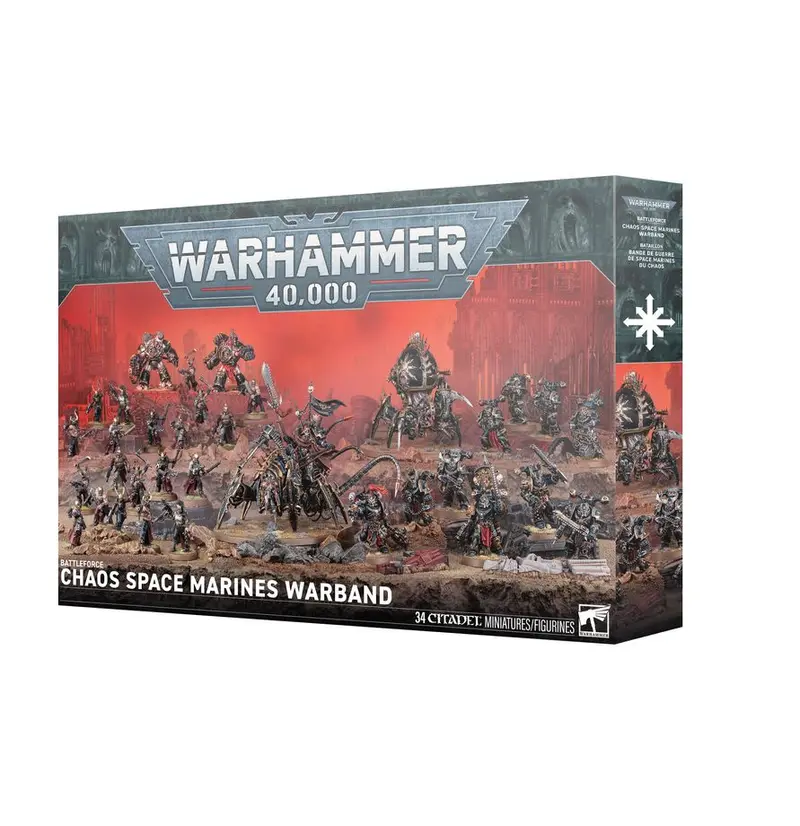 Warhammer 40k Streitmacht Chaos Space Marines Kriegerschar