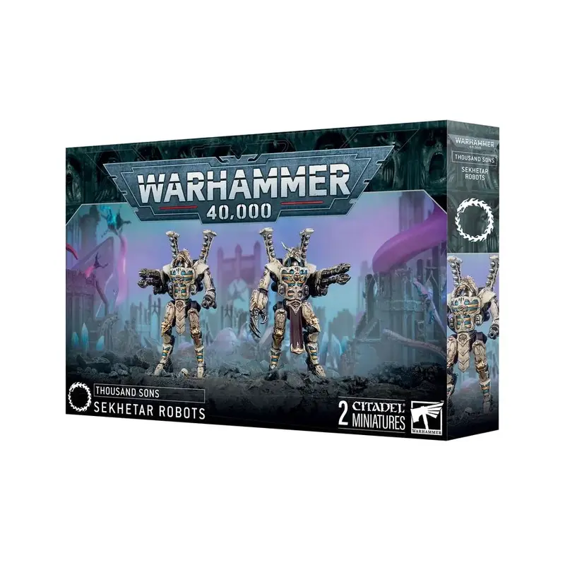 Warhammer 40k Thousand Sons Sekhetar Robots