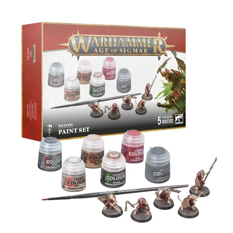 Warhammer - Age of Sigmar - Bemalset der Skaven