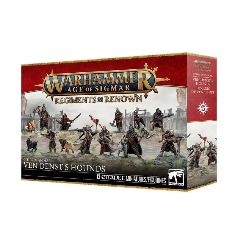 Warhammer Age of Sigmar Cities of Sigmar Berühmtes Regiment Ven Densts Bluthunde