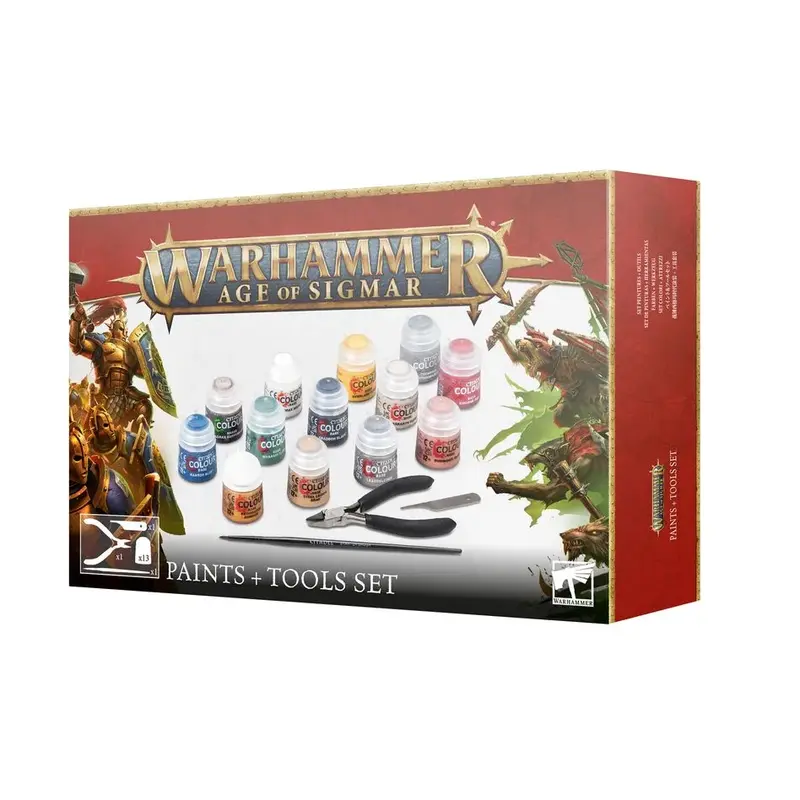 Warhammer - Age of Sigmar - Farben + Werkzeug