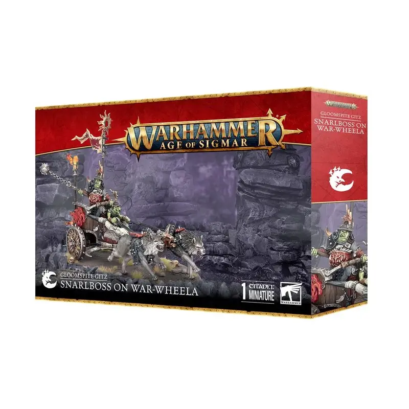 Warhammer - Age of Sigmar - Gloomspite Gitz - Fletschaboss auf Kriegswag'n