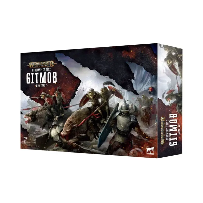 Warhammer - Age of Sigmar - Gloomspite Glitz - Armeeset  - Gitmob