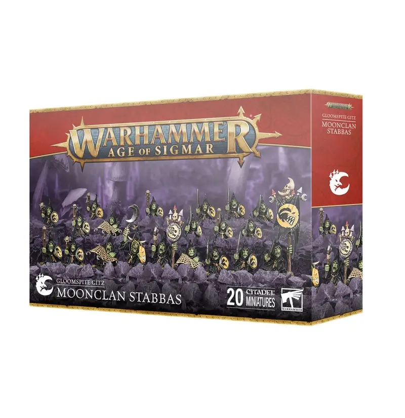 Warhammer - Age of Sigmar - Gloomspite Glitz - Moonclan Stabbas