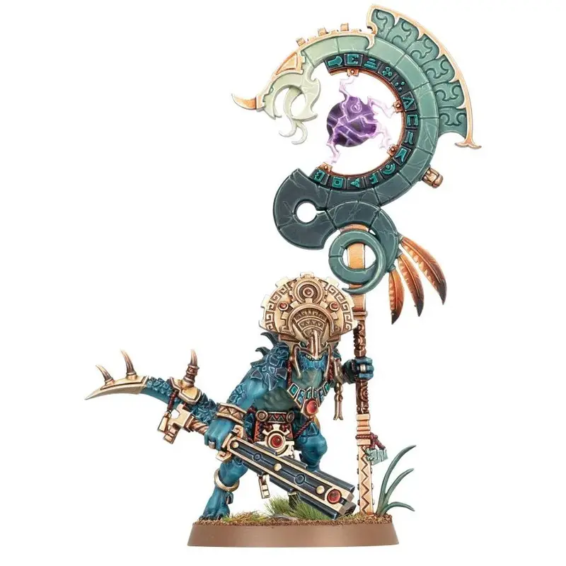 Warhammer - Age of Sigmar - Seraphon - Saurus-Astrolithträger
