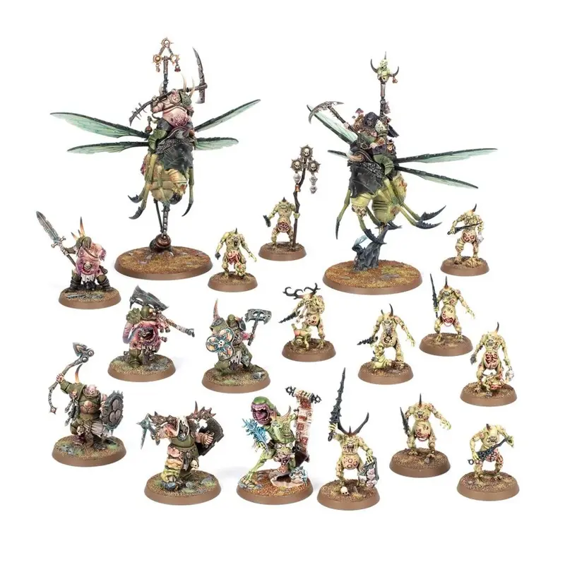 Warhammer - Age of Sigmar - Speerspitze der Madensippe der Nurgels