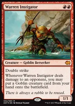 Warren Instigator DDT-32 Mythic Excellent Englisch Foil