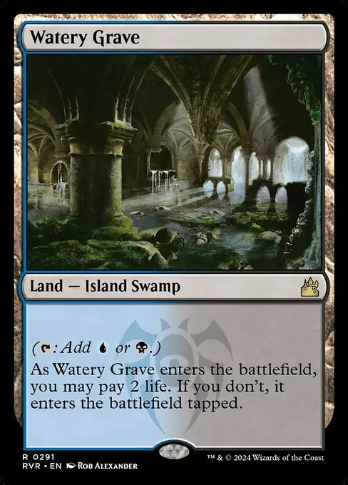 Watery Grave RVR-291 Rare Englisch