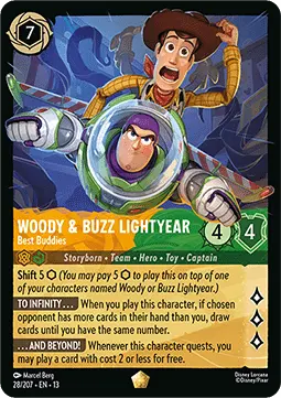 Woody & Buzz Lightyear - Best Buddies - Attack of the Vine! (Legendary) [13ATV-28]