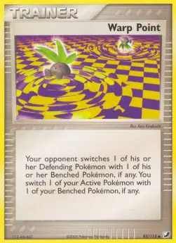 Wurmloch UF-93 Uncommon Good Deutsch Reverse Holo