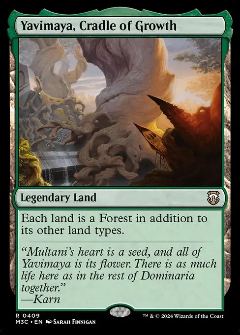 Yavimaya, Cradle of Growth M3C-409 Rare Englisch
