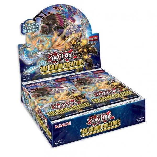 Yu-Gi-Oh! 24 Booster Display - The Grand Creators - 1. Auflage Deutsche Karten - sealed
