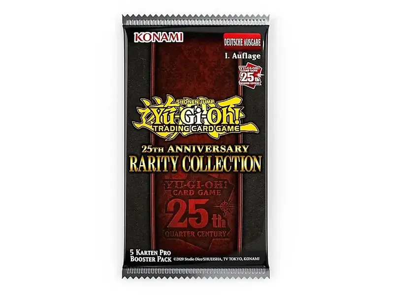 Yu-Gi-Oh - 25th Anniversary Rarity Collection - 1 Booster Pack der 1. Auflage