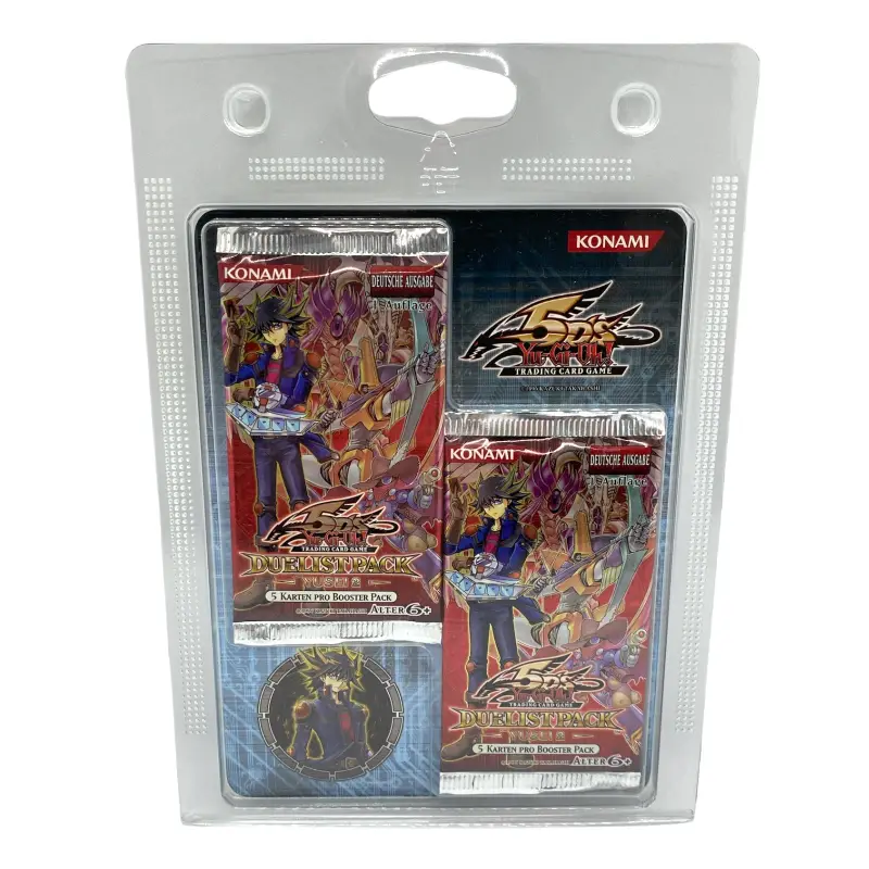 Yu-Gi-Oh 2er Blister Duelist Pack 2 Yusei Deutsche Ausgabe 1. Auflage NEU & OVP