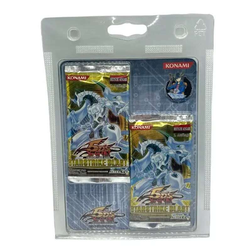 Yu-Gi-Oh 2er Blister Starstrike Blast Deutsche Ausgabe 1. Auflage NEU & OVP