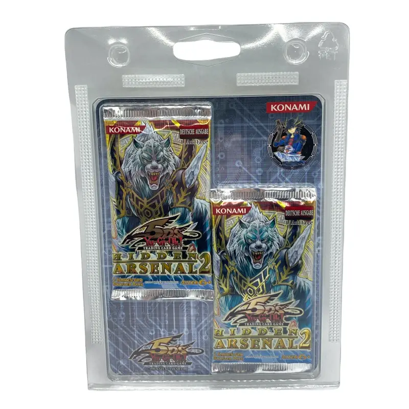 Yu-Gi-Oh 2er Booster Blister Hidden Arsenal 2 HA02 Deutsch 1.Auflage