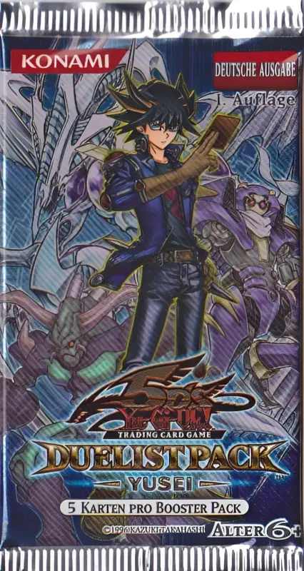 Yu-Gi-Oh Booster Duelist Pack Yusei 1 Deutsch 1. Auflage NEU + OVP