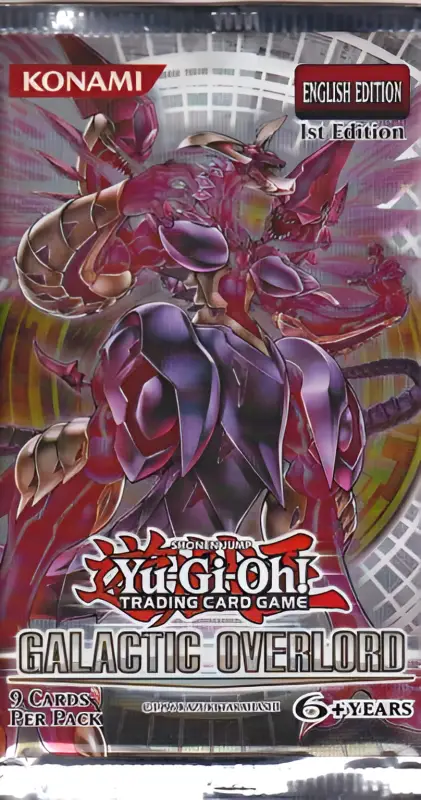 Yu-Gi-Oh! Booster Galactic Overlord 1.St. Edition Englisch Pack