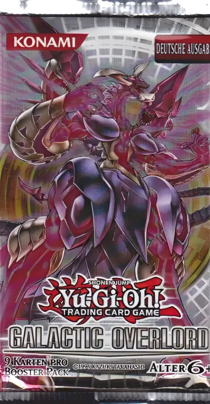 Yu-Gi-Oh! Booster Galactic Overlord Deutsch Pack GAOV-DE