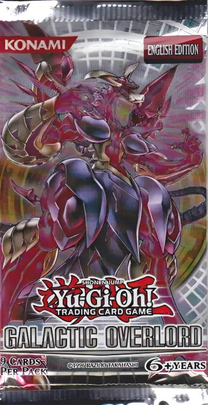 Yu-Gi-Oh! Booster Galactic Overlord Englisch Pack NEU + OVP GAOV-EN Spielwaren