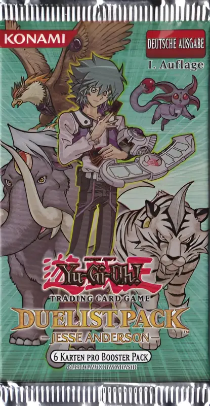 Yu-Gi-Oh! Booster Jesse Anderson 1.Auflage Deutsch Duelist Pack
