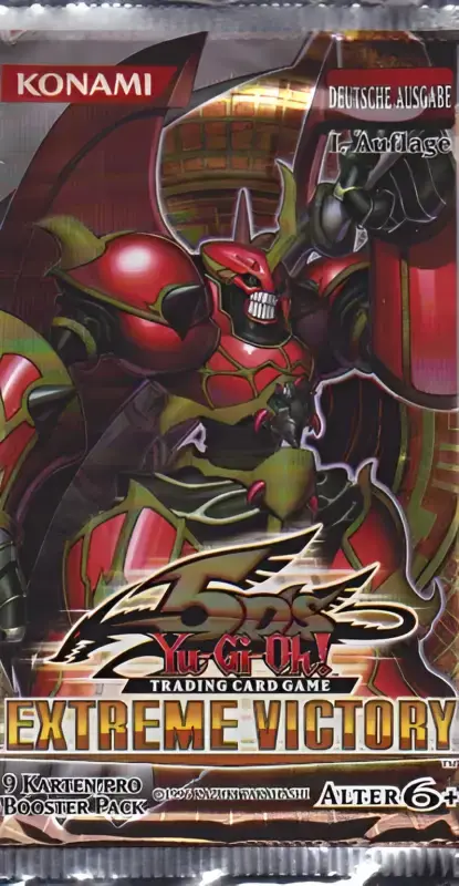 Yu-Gi-Oh! Booster Pack Extreme Victory 1. Auflage Deutsch NEU + OVP Spielwaren