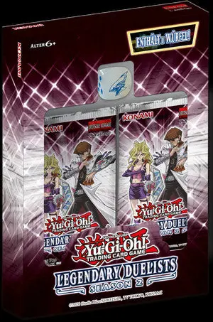 Yu-Gi-Oh! Legendary Duelists Season 2 Booster Box (Englisch)