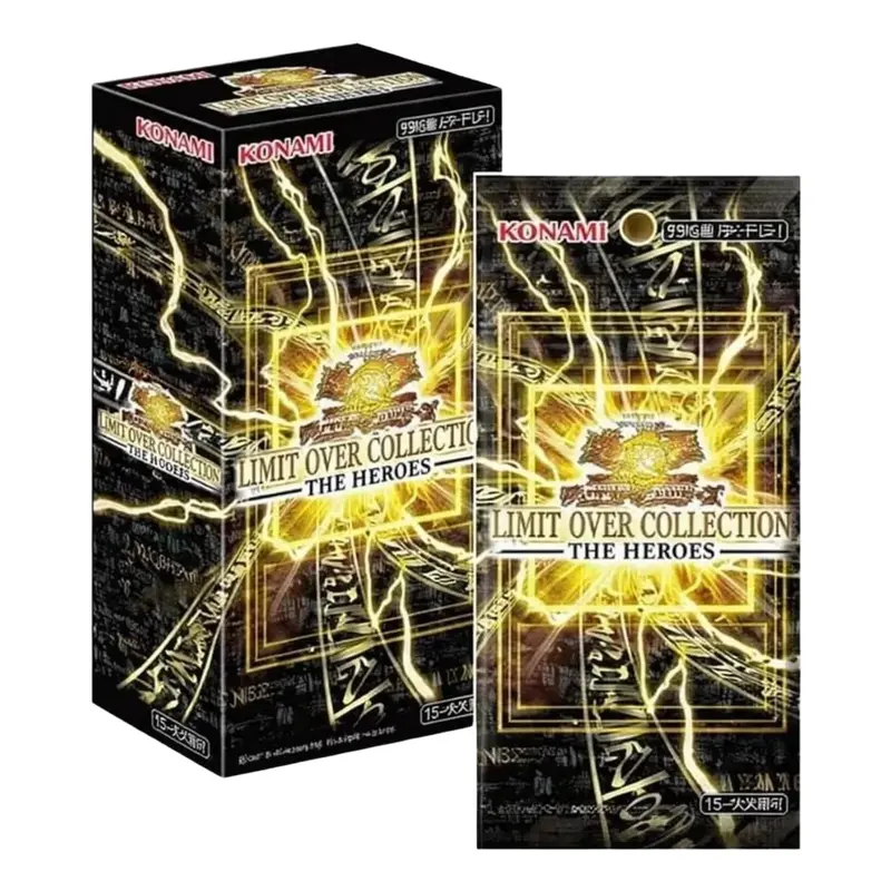 Yu-Gi-oh! Limit Over Collection The Heroes  Display JP
