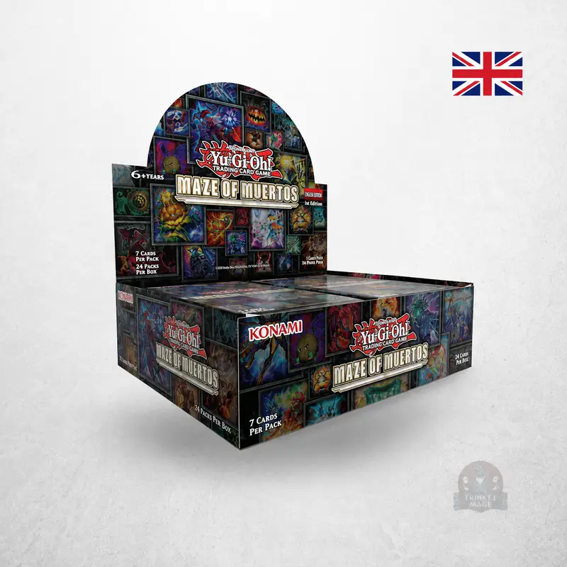 Yu-Gi-Oh! Maze of Muertos Booster Display (24 Booster) – Englisch
