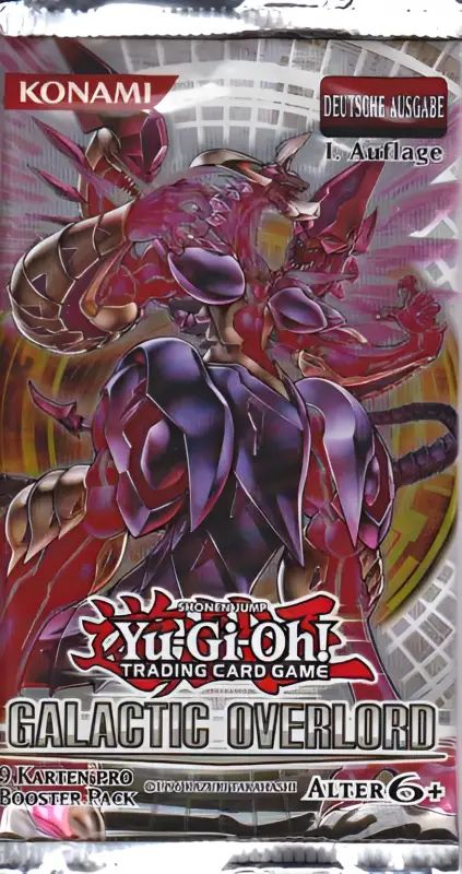 Yu-Gi-Oh! Pack Galactic Overlord 1.Auflage Deutsch GAOV-DE
