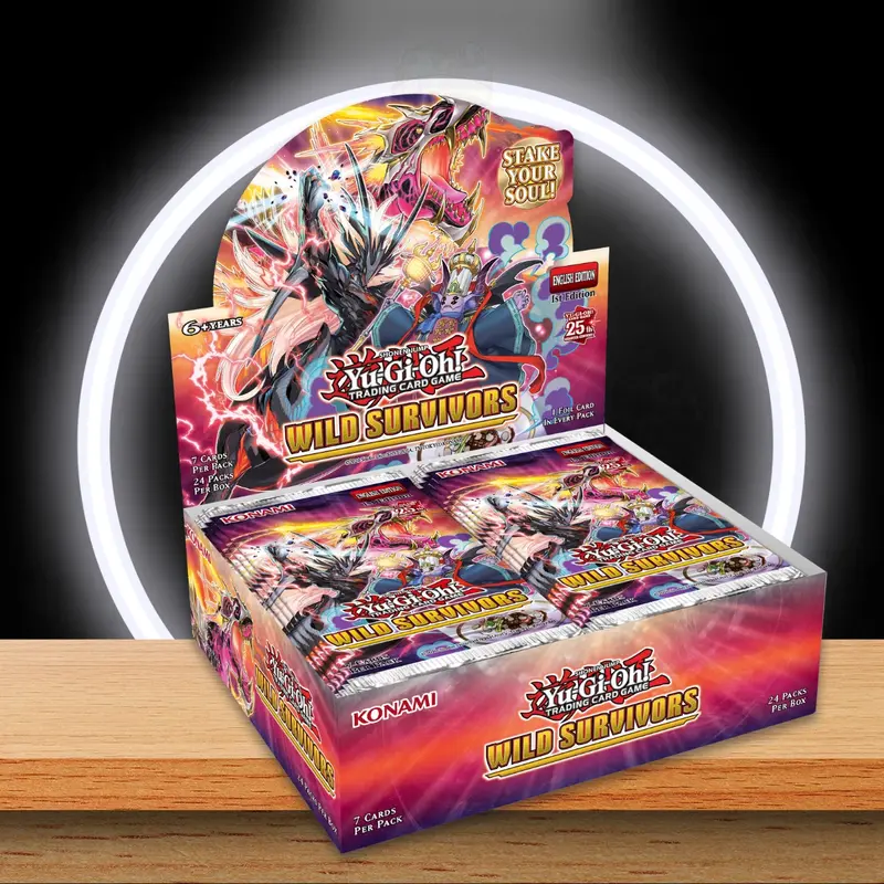 Yu-Gi-Oh Wild Survivors Booster Display (ENG)