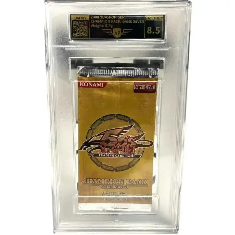 YuGiOh 5Ds Champion Pack 7 - gegradet 8.5 Mint 2008