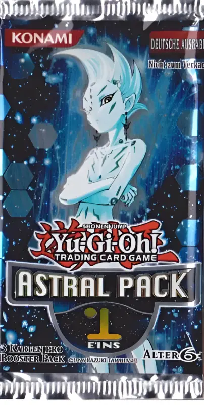 YuGiOh Astral Pack 1 - oldschool Booster AP01-DE