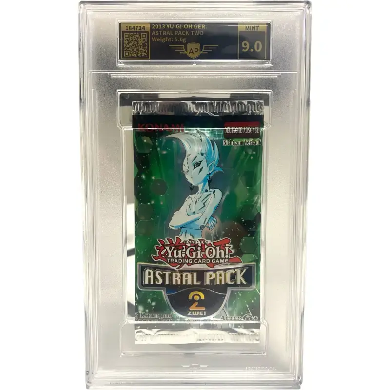 YuGiOh Astral Pack 2 - Booster Pack 9.0 gegradet Mint