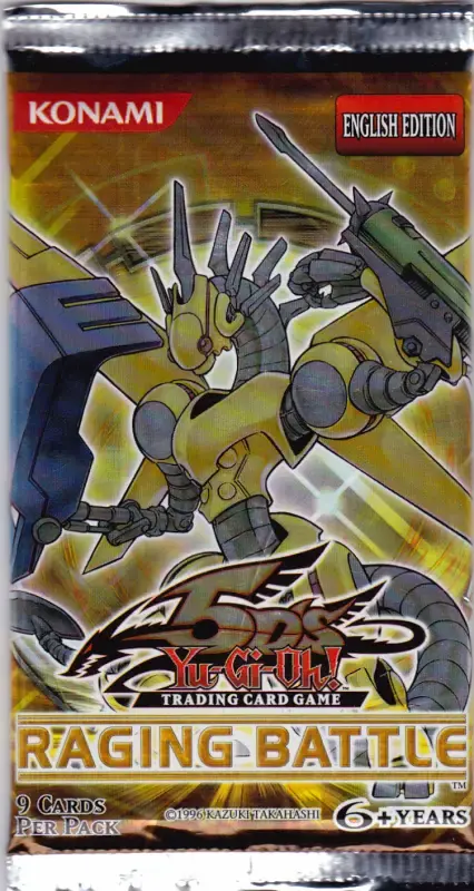 YuGiOh Booster Pack Raging Battle 5Ds Karten English unlimitiert