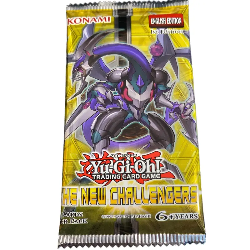 YuGiOh Booster Pack The New Challengers - Englisch 1.St. Edition