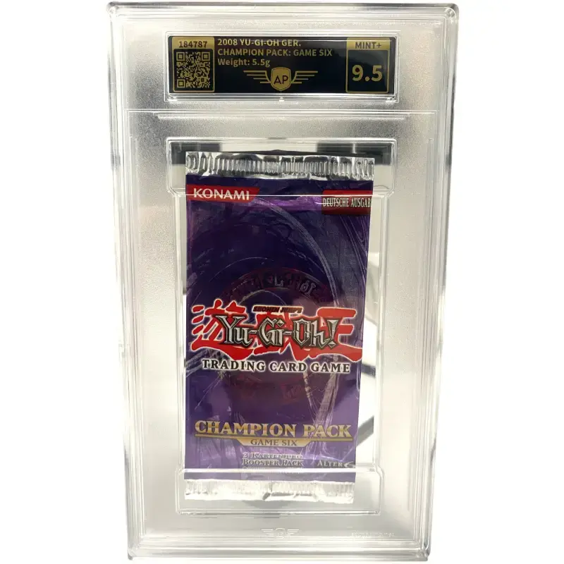 YuGiOh Champion Pack 6 - gegradet 9.5 Mint+ 2008