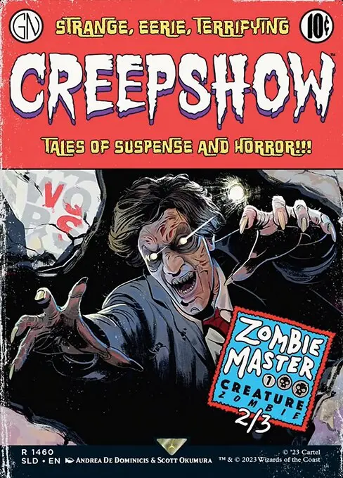 Zombie Master SLDSP23-1460 Rare Englisch