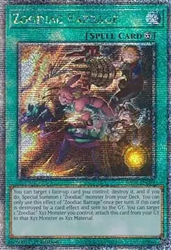 Zoodiac Barrage (V.5 - Quarter Century Secret Rare) - Quarter Century Stampede (Quarter Century Secret Rare) [RA04-091]