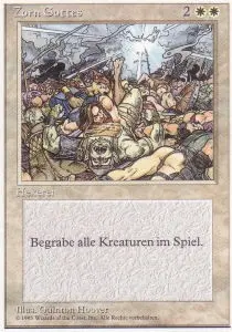 Zorn Gottes DTU- Rare Deutsch